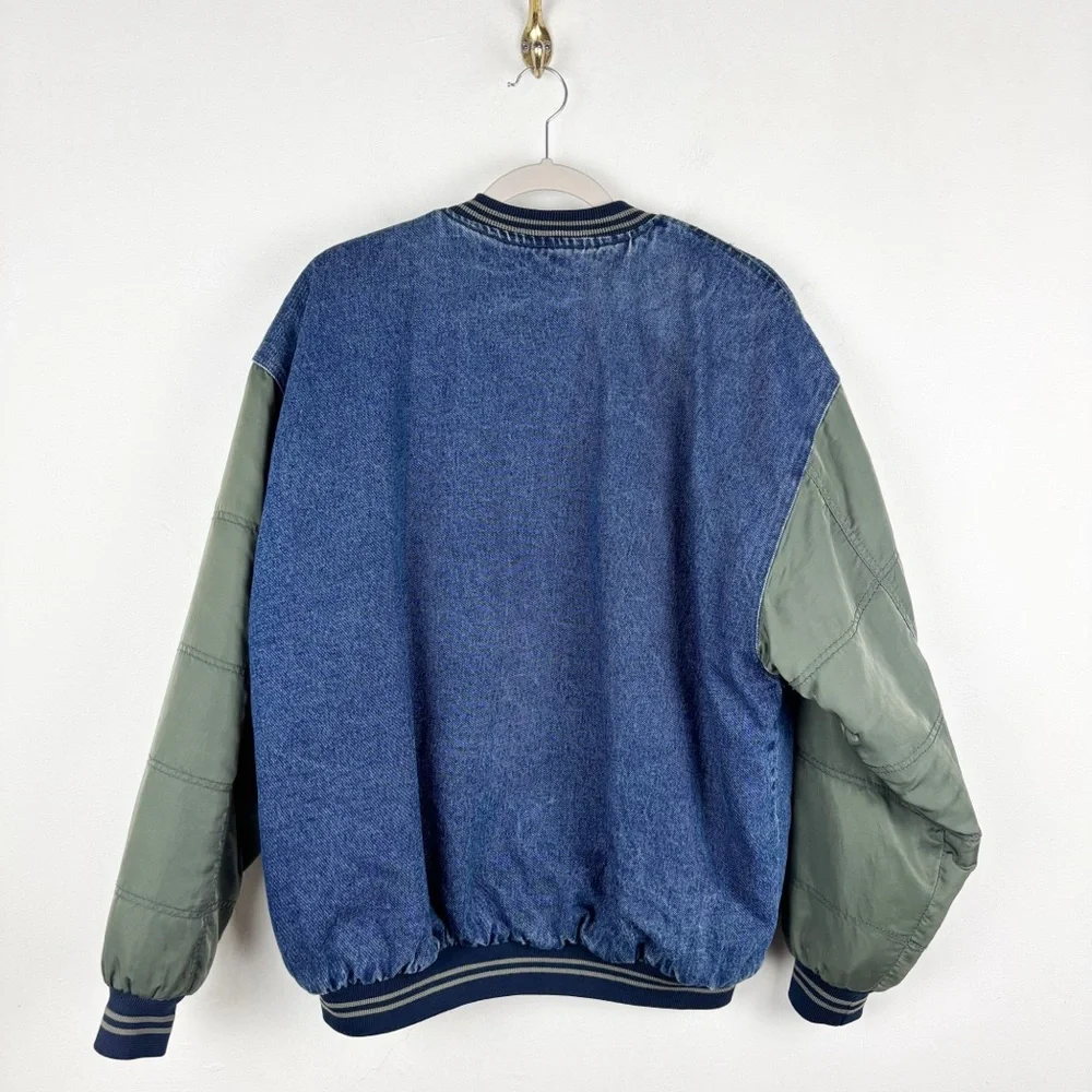 Vintage 90s Expeditions Men’s Varsity Bomber Jacket Sz L